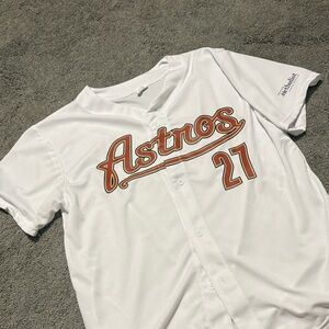 Houston Astros White Jersey #27 Altuve